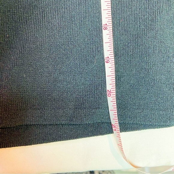 Cable & Gauge black drapey double button viscose nylon cardigan L - Picture 9 of 9